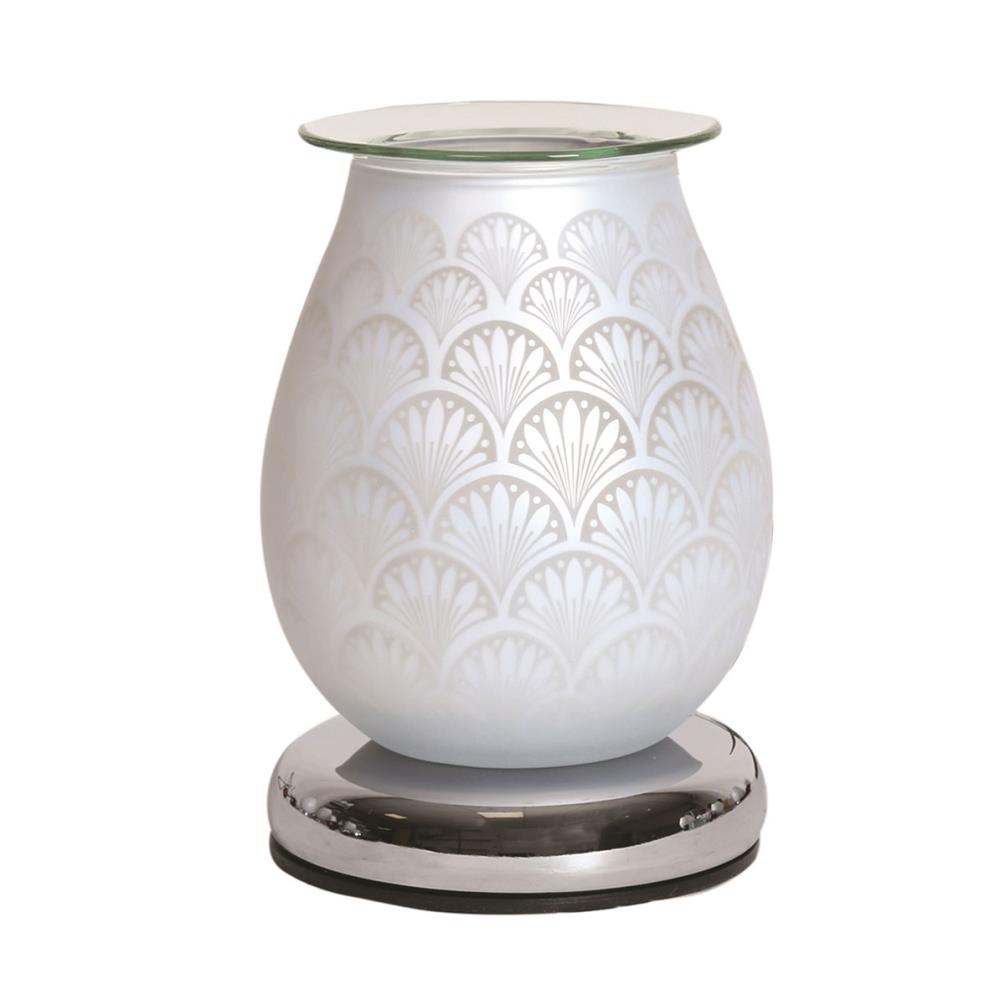 Aroma Fan White Satin 3D Electric Wax Melt Warmer Extra Image 1